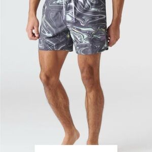 Legends SAYLOR SWIM LIQUID CHARCOAL Swim Shorts